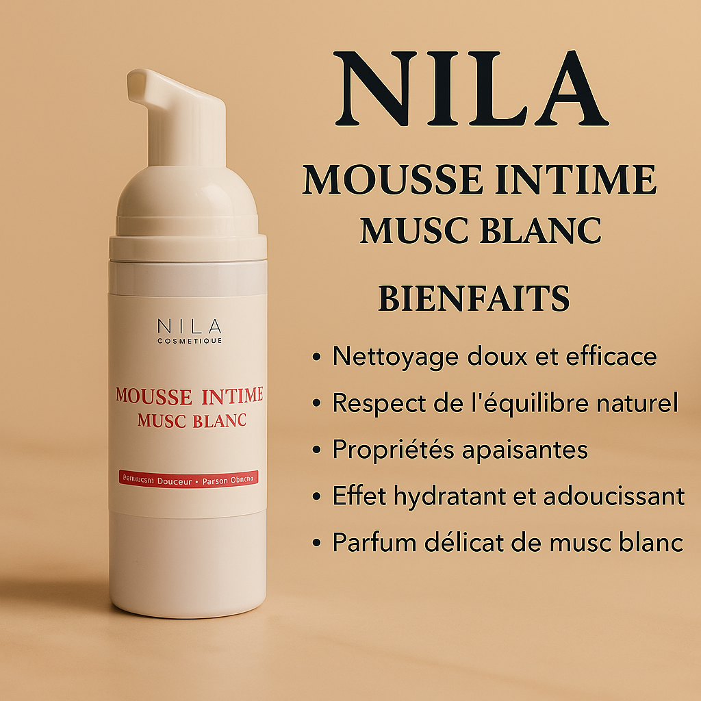 🌸 Mousse Intime Musc Blanc – NILA Beauty