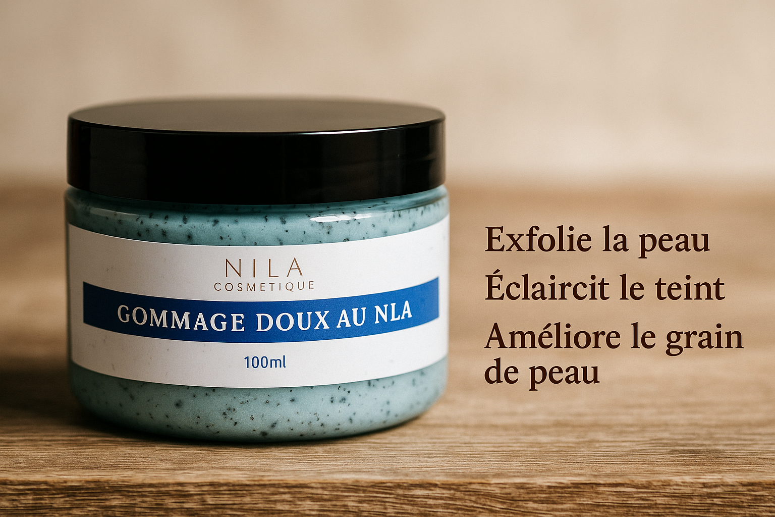 🌿 Gommage Doux au Nila – 100 ml